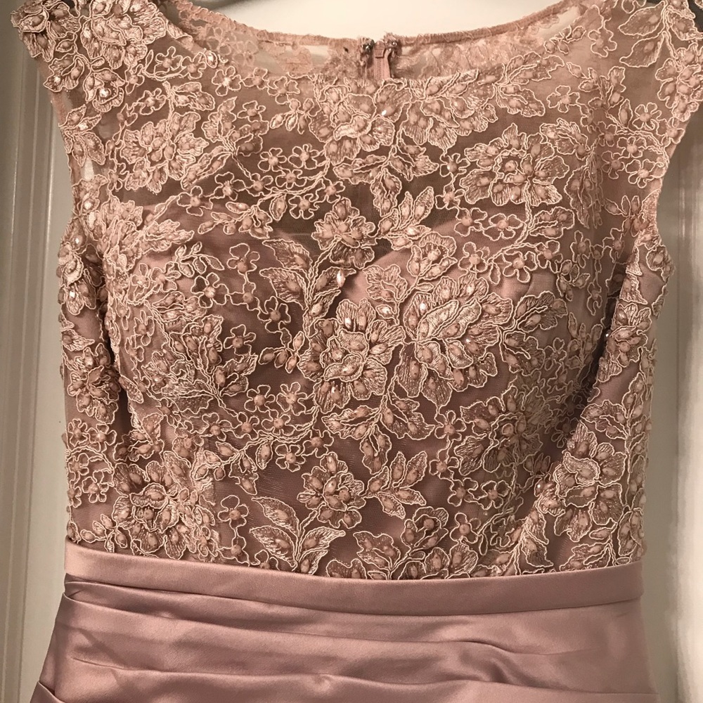 Dusty rose formal Dress